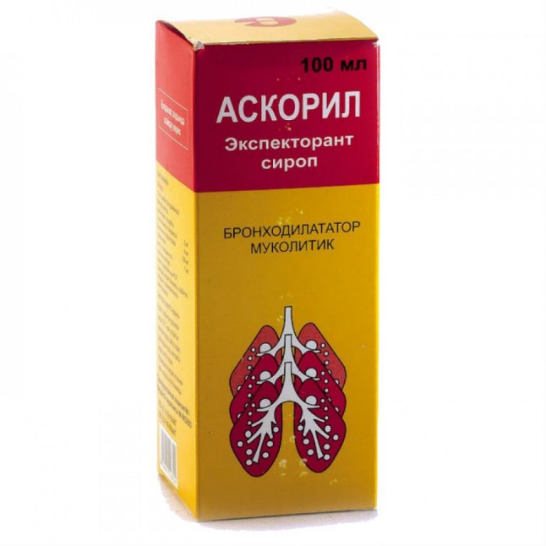 аскорил экспекторант сироп инструкция по применению